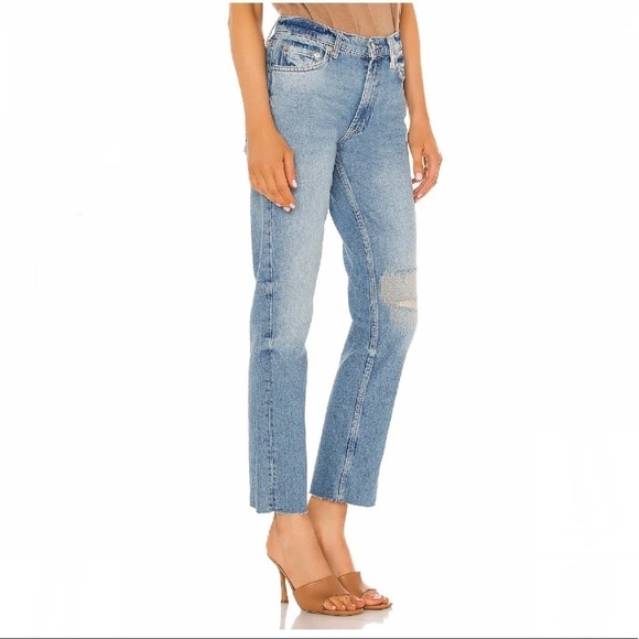 Free People x We The Free Vixen High Rise Cigarette Jean in Vintage Indigo - Picture 2 of 11